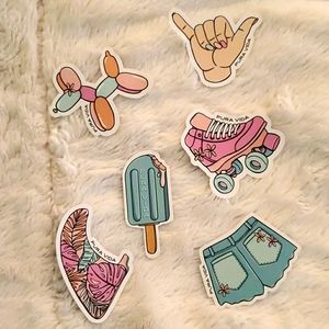 Pura Vida Sticker Pack